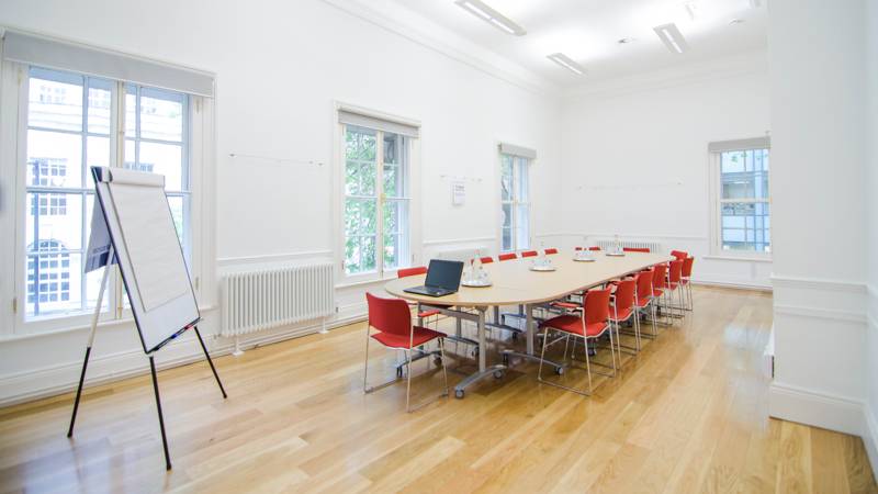 image F11 boardroom set up for meeting